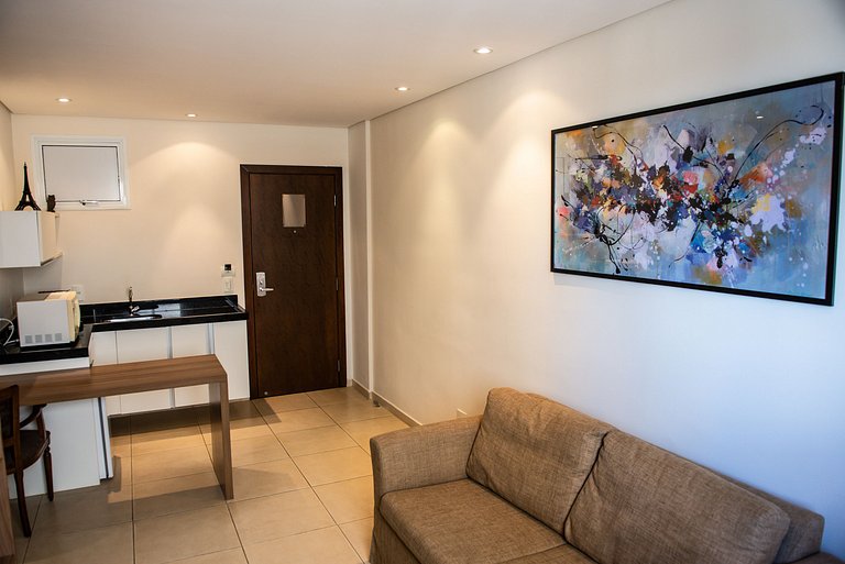 Flat Faria Lima | Excellent Location | Ap42