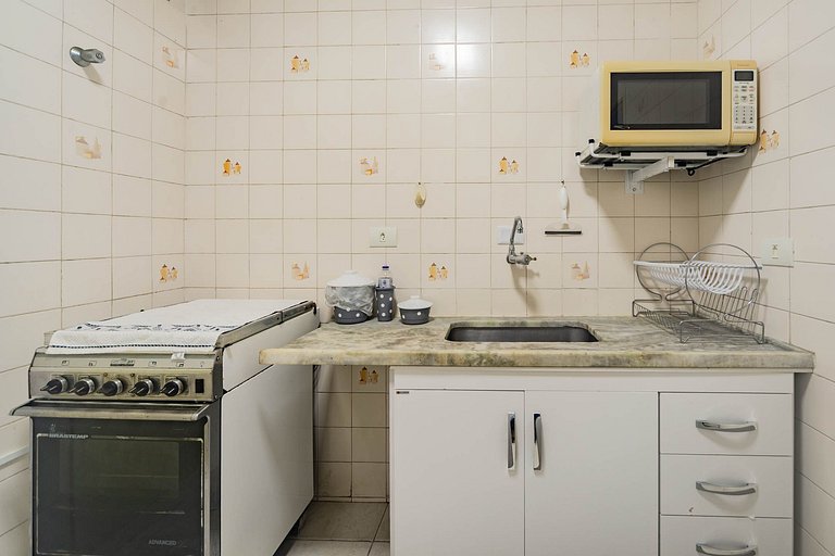 Apartamento no Guarujá a 250 m da Praia da Enseada