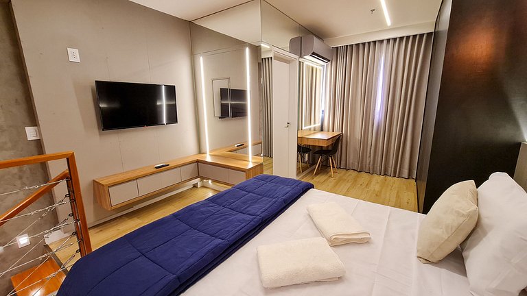 Duplex Comfort Suites | Melhor Localização | ap910