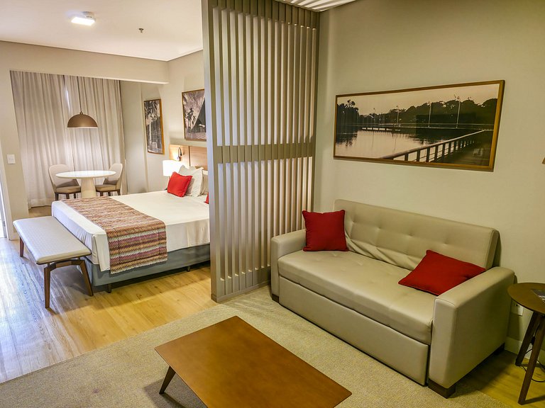 Flat Comfort Suites | A Melhor Localização | ap608