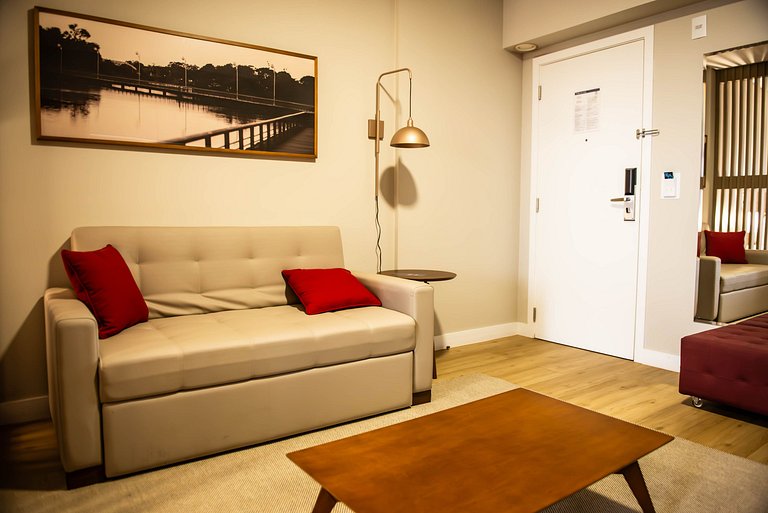 Flat Comfort Suites | A Melhor Localização | ap608